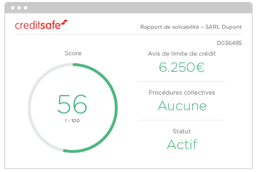 Portails web - Site internet - Crédit management Crédit Safe